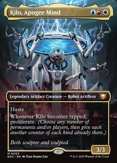 Kilo, Apogee Mind 3 Edge of Eternities Commander Magic card