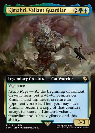 Kimahri, Valiant Guardian FIC-175 Final Fantasy Commander Magic card
