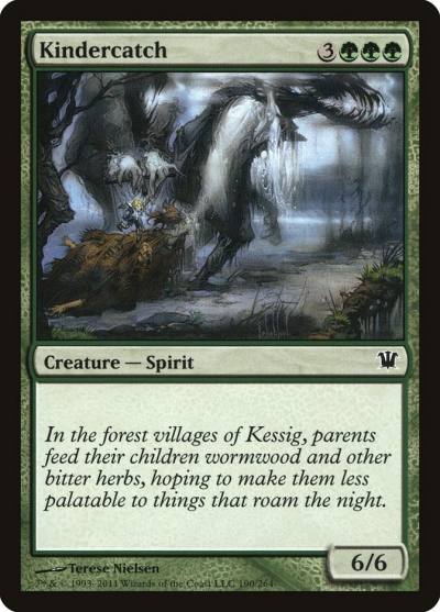 Kindercatch 190 Innistrad Magic card