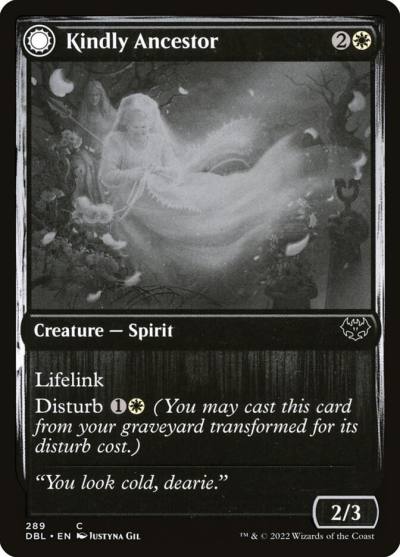 Kindly Ancestor // Ancestor's Embrace DBL-289 Innistrad: Double Feature Magic card