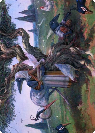 Kindred Discovery // Kindred Discovery ACLB-29 Battle for Baldur's Gate Art Series Magic card