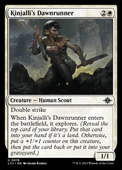 Kinjalli's Dawnrunner LCI-19 The Lost Caverns of Ixalan Magic card