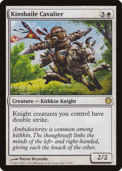 Kinsbaile Cavalier DDG-17 Duel Decks: Knights vs. Dragons Magic card