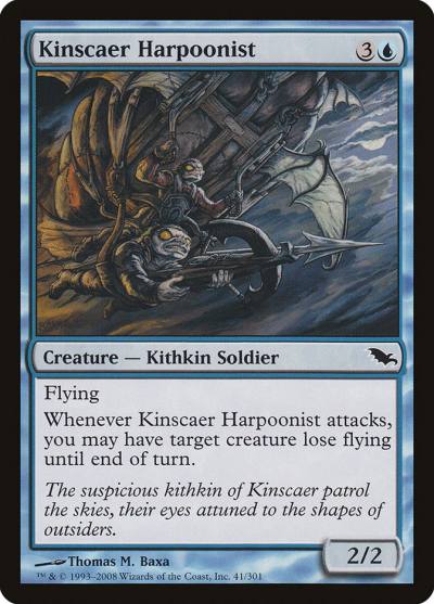 Kinscaer Harpoonist 41 Shadowmoor Magic card