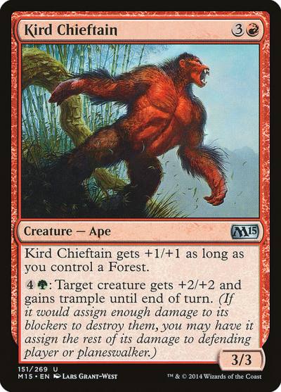 Kird Chieftain 151 Magic 2015 Magic card