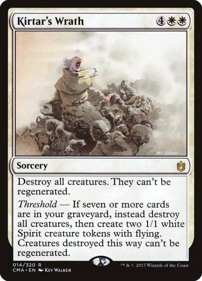 Kirtar's Wrath CMA-14 Commander Anthology Magic card