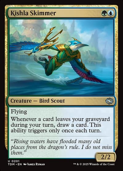 Kishla Skimmer 201 Tarkir: Dragonstorm Magic card