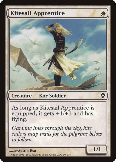 Kitesail Apprentice WWK-10 Worldwake Magic card