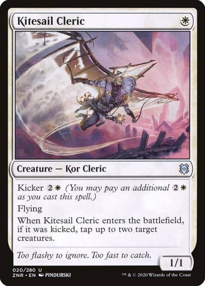 Kitesail Cleric 20 Zendikar Rising Magic card