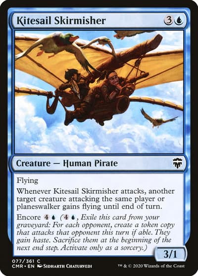 Kitesail Skirmisher 77 Commander Legends Magic card