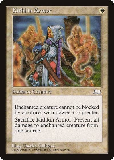 Kithkin Armor WTH-19 Weatherlight Magic card