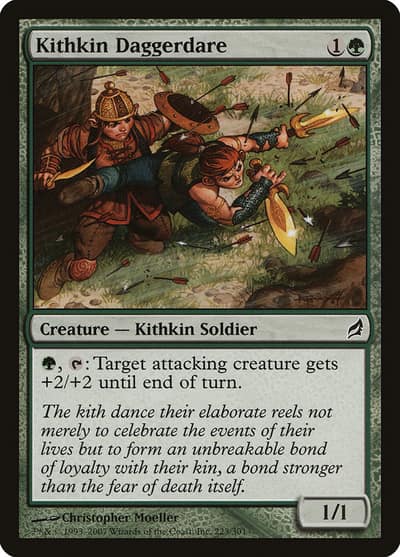 Kithkin Daggerdare 223 Lorwyn Magic card