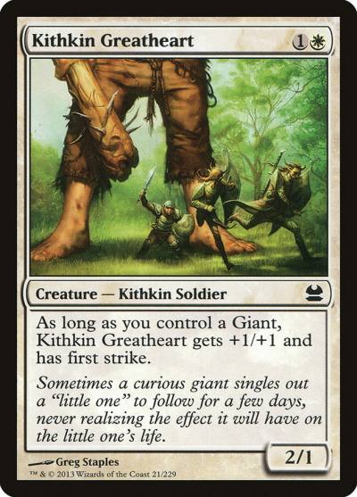 Kithkin Greatheart MMA-21 Modern Masters Magic card