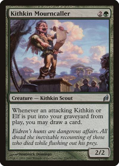 Kithkin Mourncaller LRW-224 Lorwyn Magic card