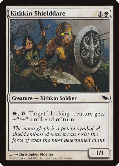 Kithkin Shielddare 10 Shadowmoor Magic card