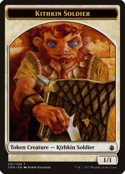 Kithkin Soldier TCMA-1 Commander Anthology Tokens Magic card