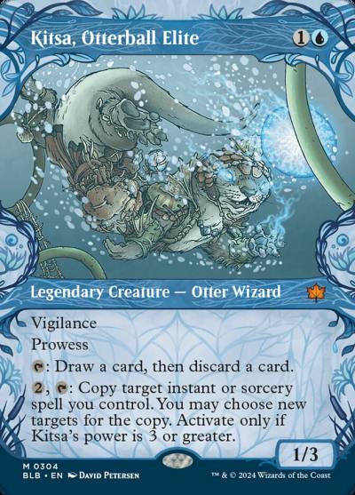 Kitsa, Otterball Elite BLB-304 Bloomburrow Magic card