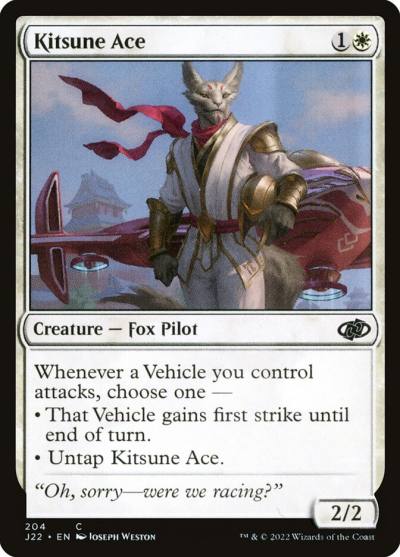 Kitsune Ace J22-204 Jumpstart 2022 Magic card