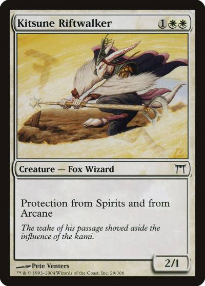 Kitsune Riftwalker 29 Champions of Kamigawa Magic card