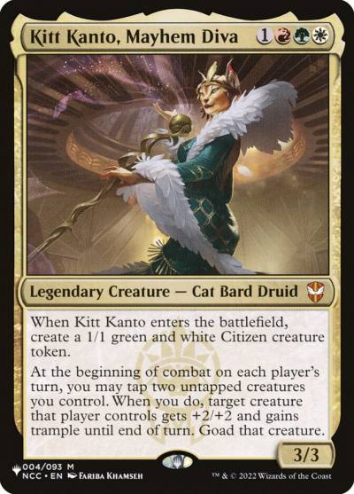 Kitt Kanto, Mayhem Diva PLST-NCC-4 The List Magic card