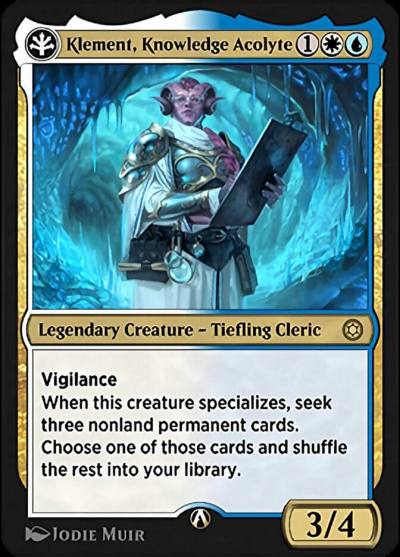 Klement, Knowledge Acolyte 1u Alchemy Horizons: Baldur's Gate Magic card