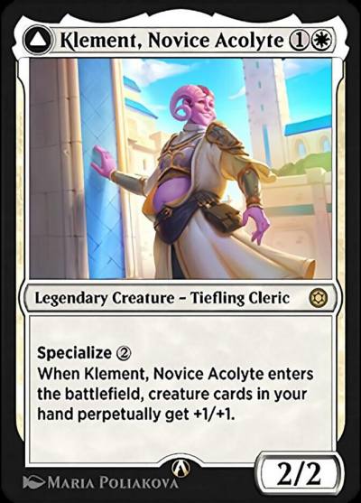 Klement, Novice Acolyte HBG-1 Alchemy Horizons: Baldur's Gate Magic card
