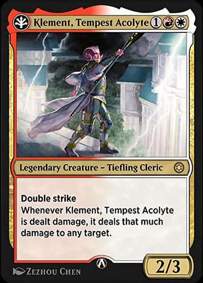 Klement, Tempest Acolyte 1r Alchemy Horizons: Baldur's Gate Magic card