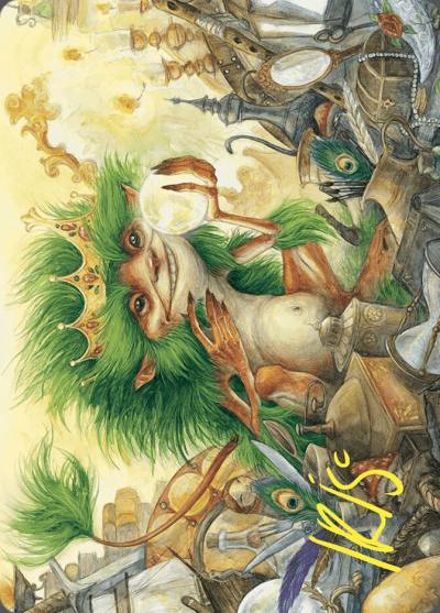 Knickknack Ouphe // Knickknack Ouphe AWOE-50 Wilds of Eldraine Art Series Magic card