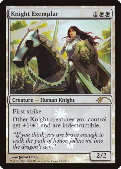 Knight Exemplar PM11-A7 Magic 2011 Promos Magic card