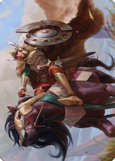 Knight of Dawn's Light // Knight of Dawn's Light ADMU-10 Dominaria United Art Series Magic card