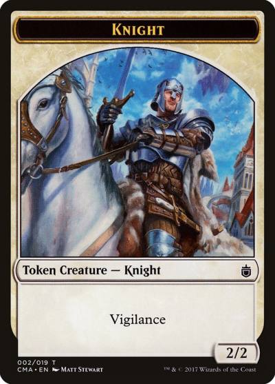 Knight TCMA-2 Commander Anthology Tokens Magic card