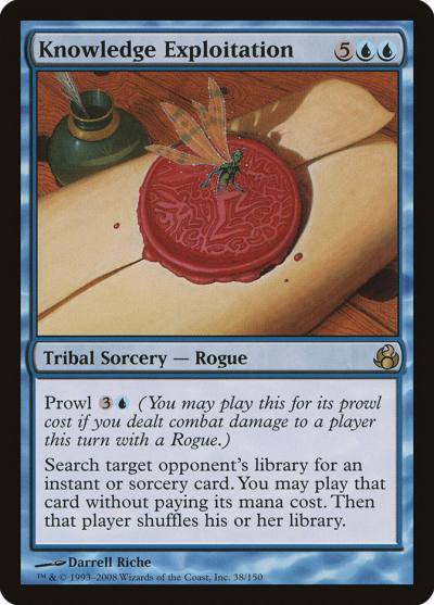 Knowledge Exploitation 38 Morningtide Magic card