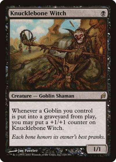 Knucklebone Witch 120 Lorwyn Magic card