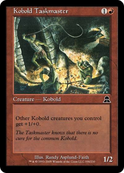 Kobold Taskmaster ME3-106 Masters Edition III Magic card
