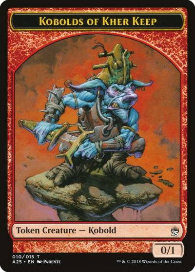 Kobolds of Kher Keep TA25-10 Masters 25 Tokens Magic card