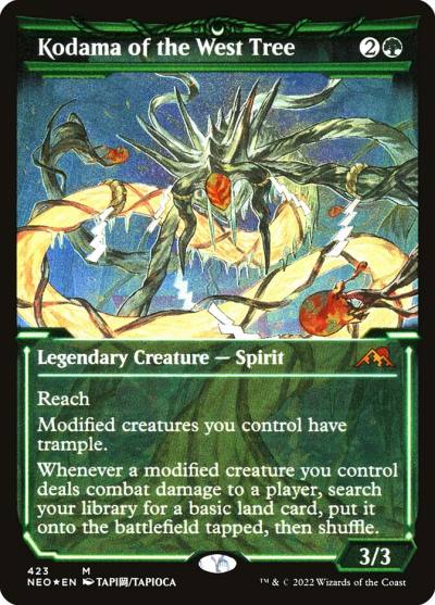 Kodama of the West Tree NEO-423 Kamigawa: Neon Dynasty Magic card