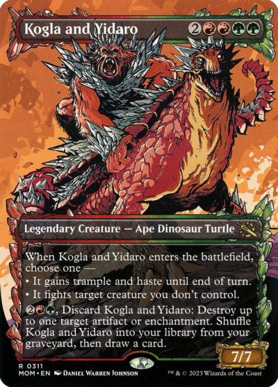 Kogla and Yidaro MOM-311 March of the Machine Magic card