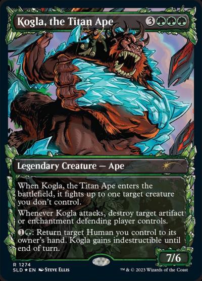 Kogla, the Titan Ape SLD-1274 Secret Lair Drop Magic card