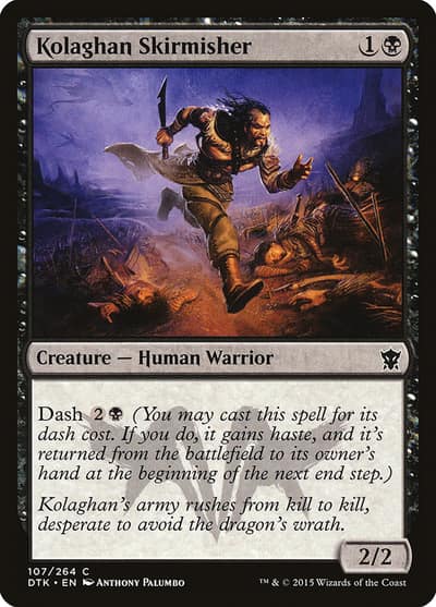 Kolaghan Skirmisher 107 Dragons of Tarkir Magic card