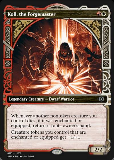 Koll, the Forgemaster PRM-88390 Magic Online Promos Magic card