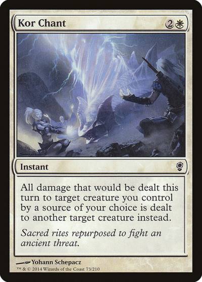 Kor Chant CNS-73 Conspiracy Magic card