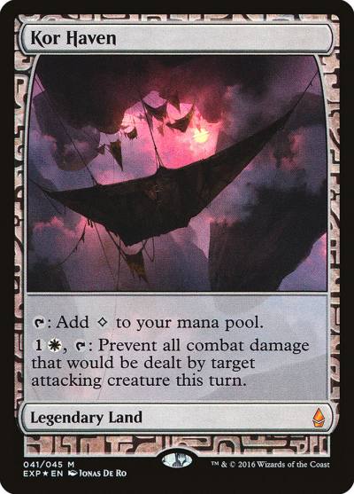 Kor Haven EXP-41 Zendikar Expeditions Magic card