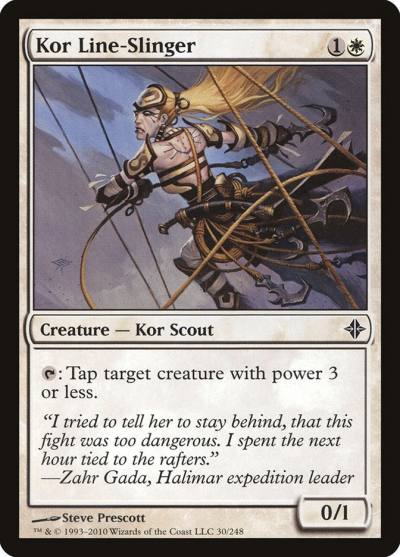 Kor Line-Slinger ROE-30 Rise of the Eldrazi Magic card