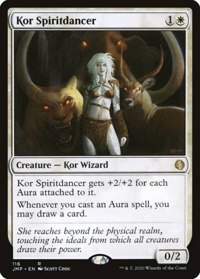 Kor Spiritdancer JMP-116 Jumpstart Magic card