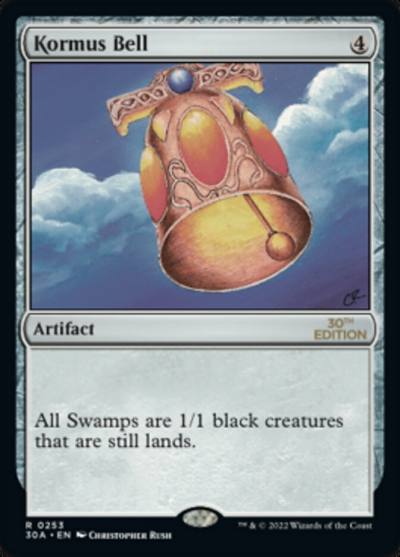 Kormus Bell 30A-253 30th Anniversary Edition Magic card