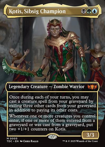 Kotis, Sibsig Champion 5 Tarkir: Dragonstorm Commander Magic card