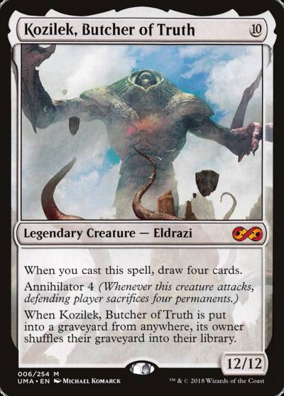 Kozilek, Butcher of Truth UMA-6 Ultimate Masters Magic card