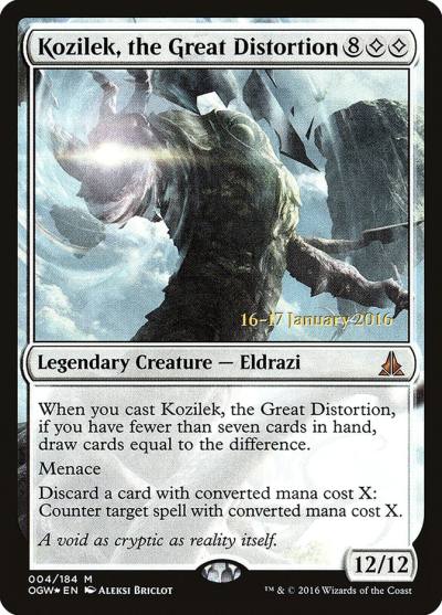 Kozilek, the Great Distortion POGW-4S Oath of the Gatewatch Promos Magic card