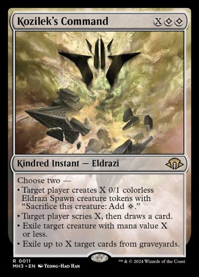 Kozilek's Command MH3-11 Modern Horizons 3 Magic card