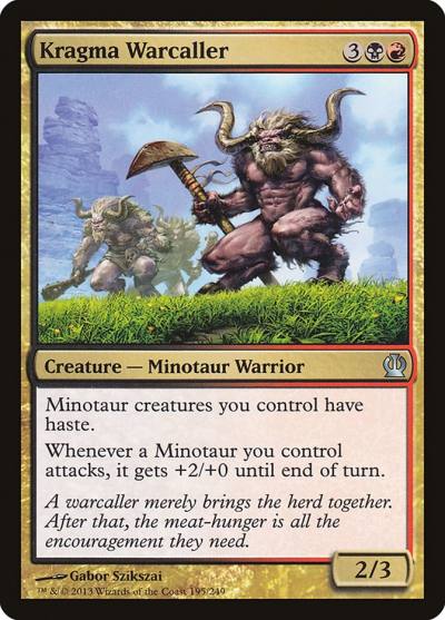 Kragma Warcaller 195 Theros Magic card